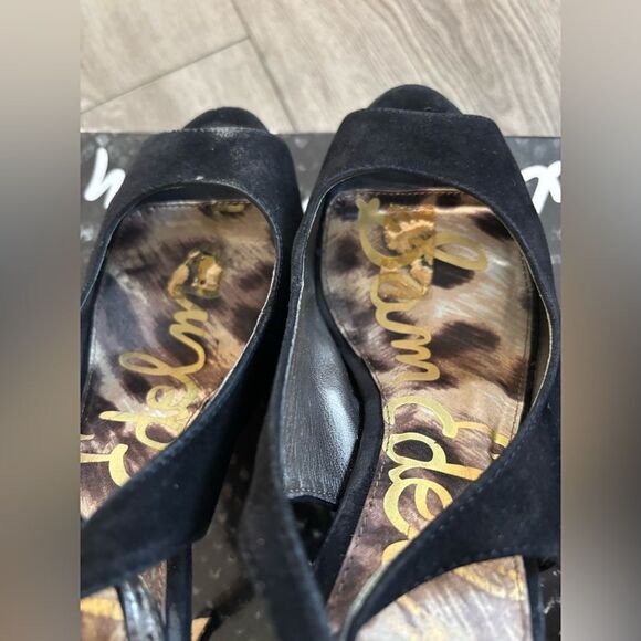 Sam Edelman Penelope black  Lea high heels used - Picture 6 of 8